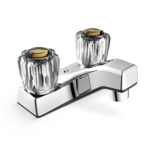 2 Handle Lavatory Faucet Non-Metallic - Fits 4