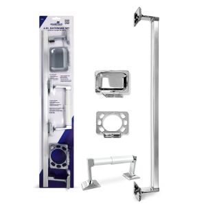 4 Pieces Bathware Set with Soap Dish